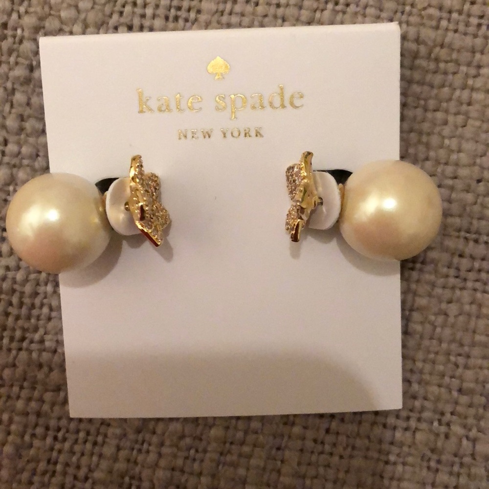 Kate spade pearl earrings
